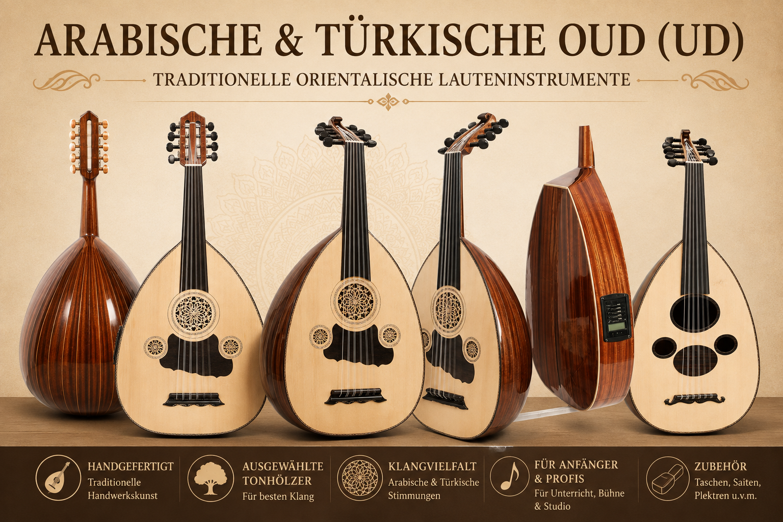 Arabische & Türkische Oud (Ud) category icon/image
