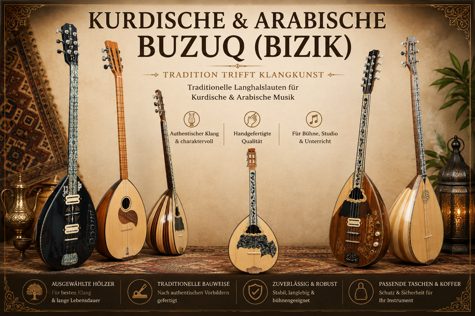 Kurdische & Arabische Buzuq (Bizik) category icon/image