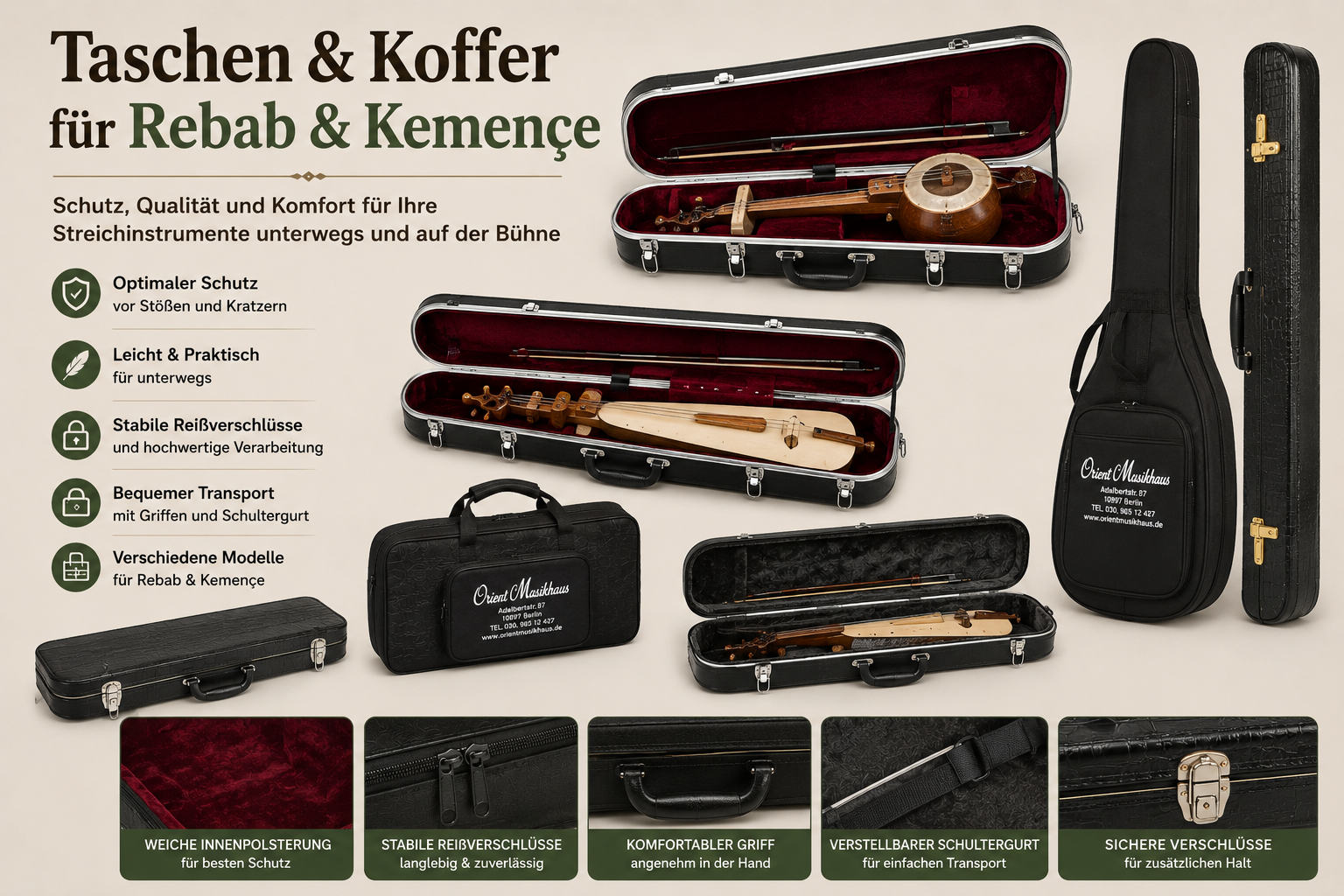 Taschen & Koffer für Rebab & Kemençe category icon/image
