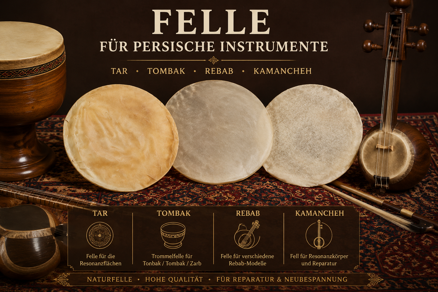 Felle für Persische Instrumente category icon/image