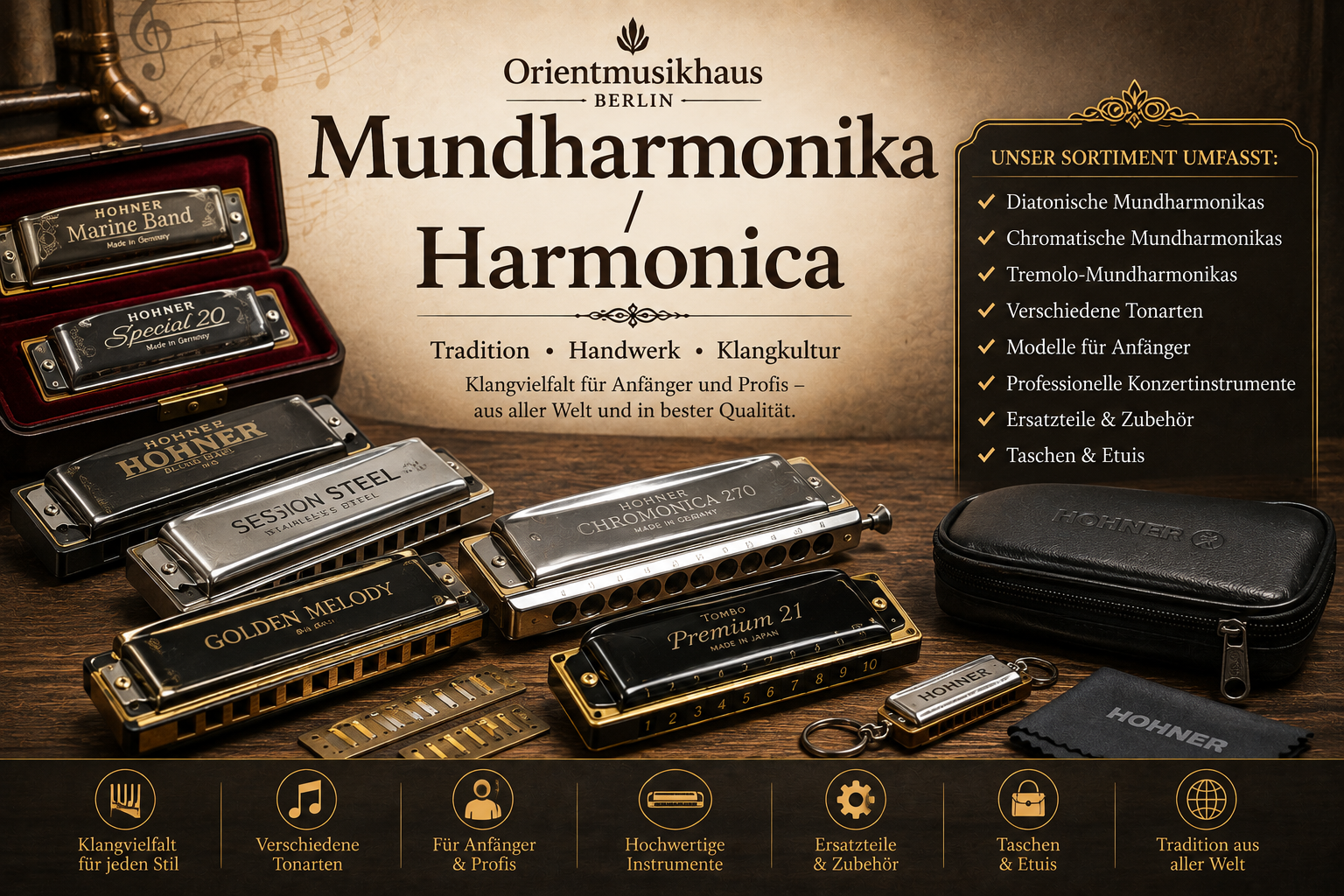 Mundharmonika / Harmonica category icon/image