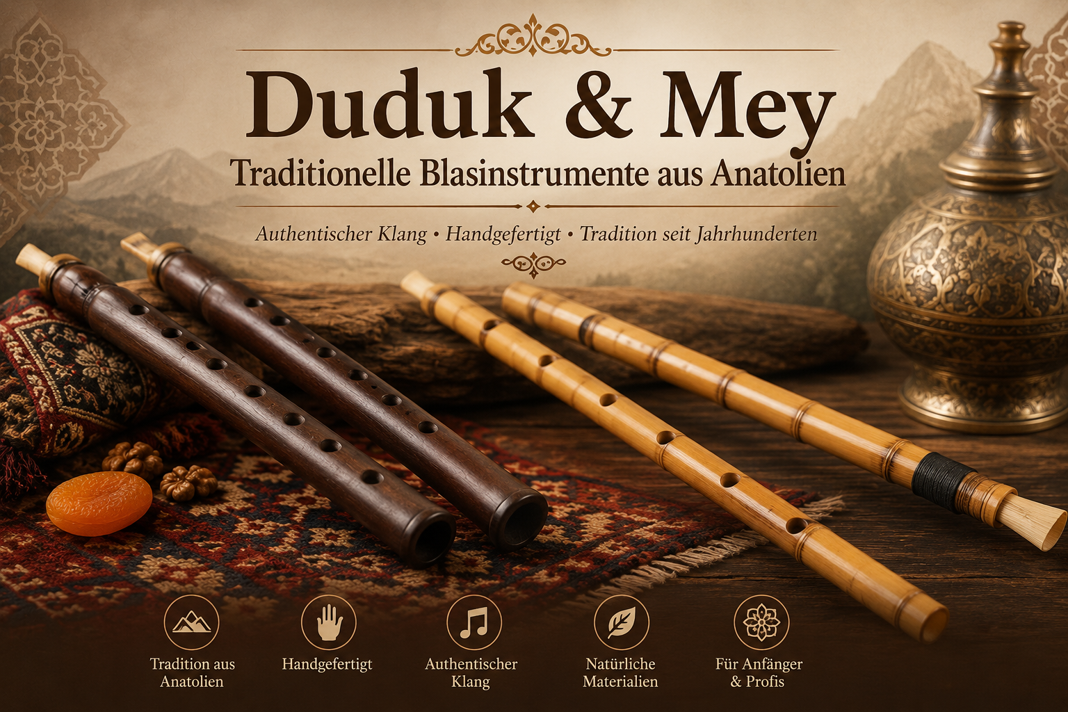 Duduk & Mey–Traditionelle Blasinstrumente aus Anatolien category icon/image