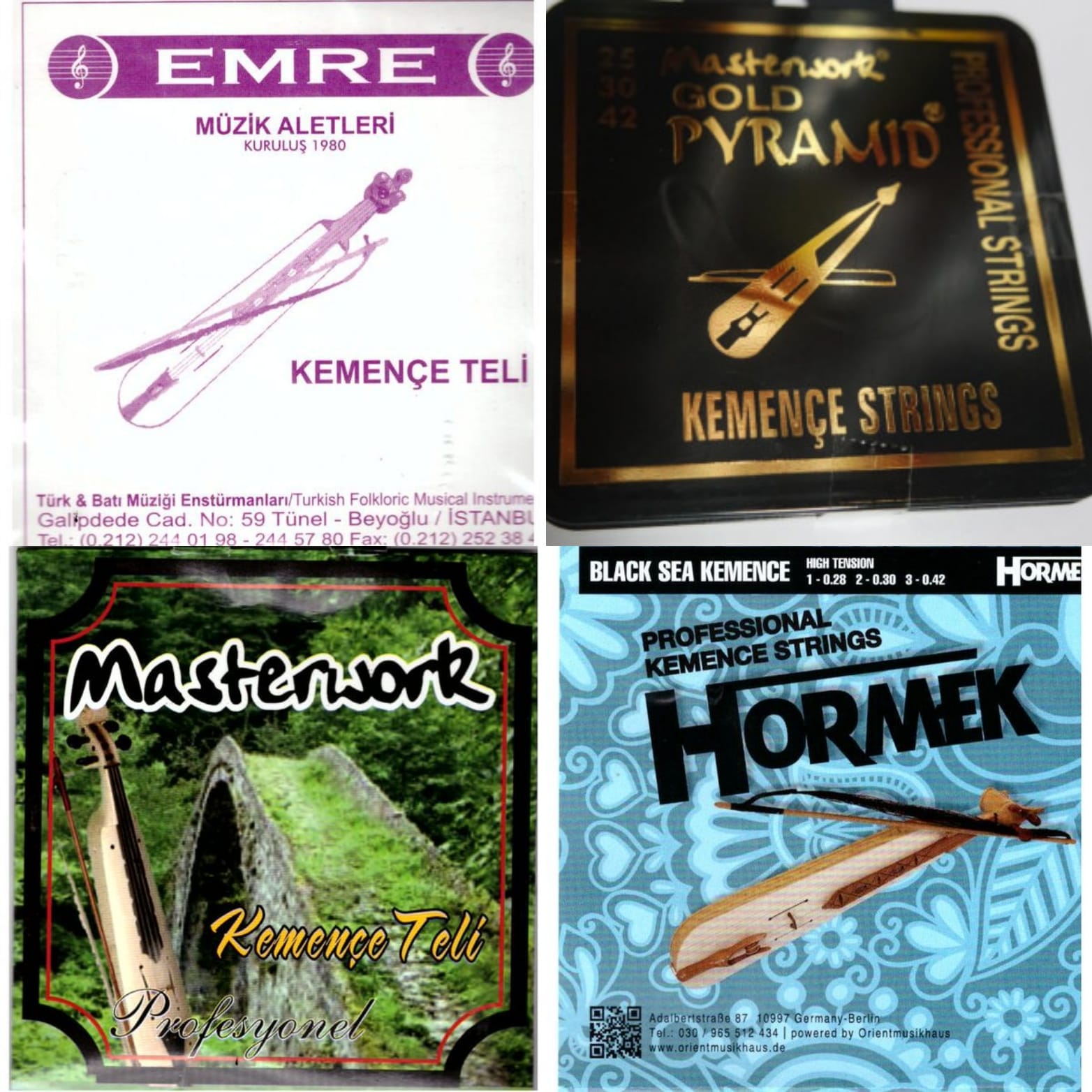 Türkische Kemence Saiten / Strings category icon/image