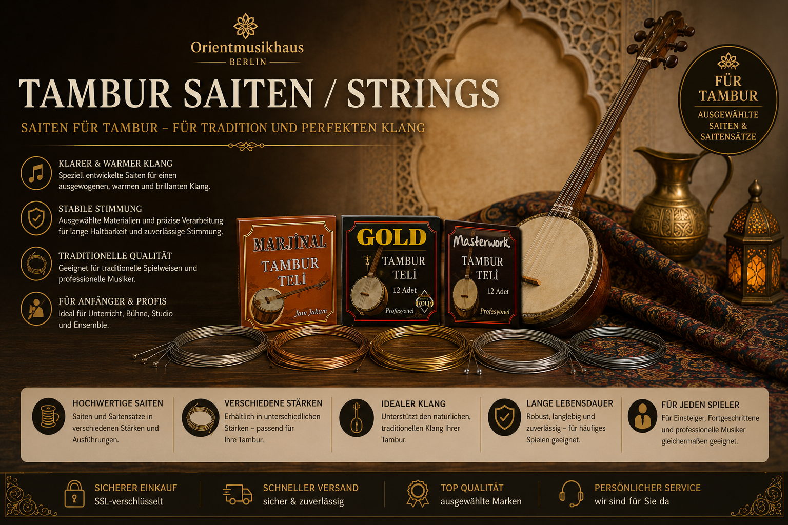 Tambur Saiten / Strings category icon/image