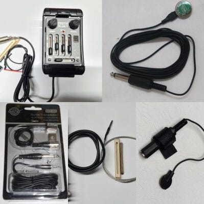 Tonabnehmer – Pickup – Vorverstärker für orientalische Saiteninstrumente category icon/image