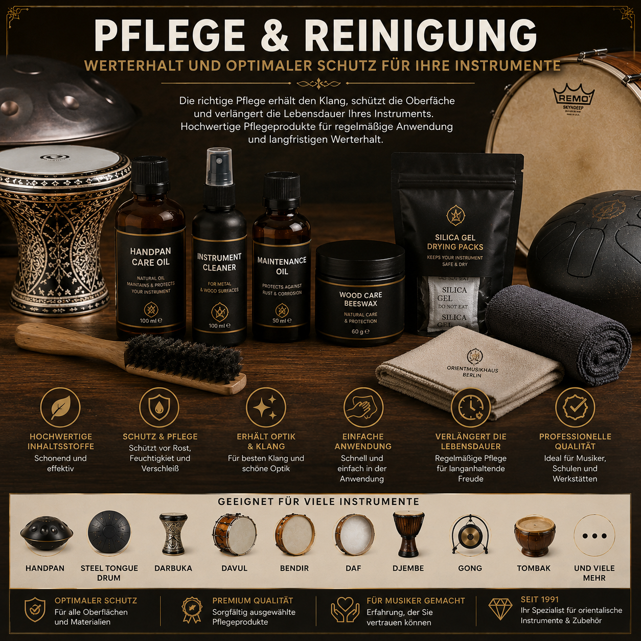 Pflege & Reinigung