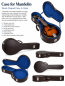 Preview: Mandolin Formkoffer aus Holz – A-Style Gebraucht
