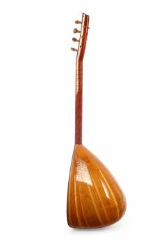 Preview: Saz Bağlama Kurzhals aus Maulbeerholz (Mulberry)
