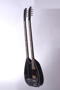 Elektro & Akustik Saz Bağlama (Double Neck) Langhals