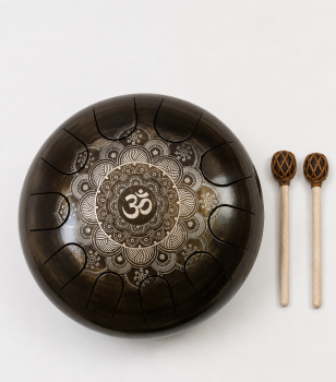 Steel Tongue Drum D Kurd mit 10 Tönen