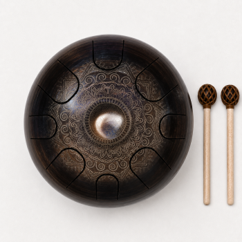 Steel Tongue Drum D Kurd mit 10 Tönen