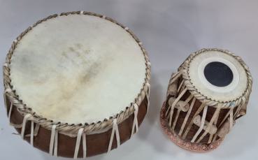 Preview: Traditionelles Tabla,Djembe,Dholak,Nataraj Dholki Naqqāra,Nagara,Nagad