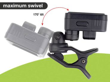 Chromatischer Clip-Tuner (auch G+B+U+V), Vollfarbdisplay, 430-450Hz
