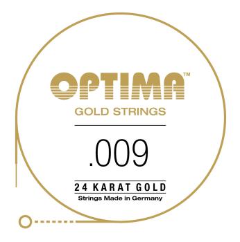 Optima - Saz (Baglama) 24K Gold 7-saitig Kurzhals