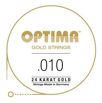 Optima - Saz (Baglama) 24K Gold 7-saitig Kurzhals