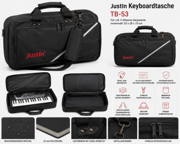 JustIn Keyboardtasche TB-53