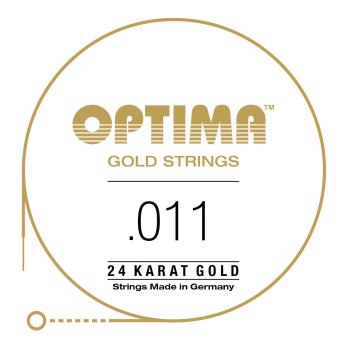 Optima - Saz (Baglama) 24K Gold 7-saitig Kurzhals