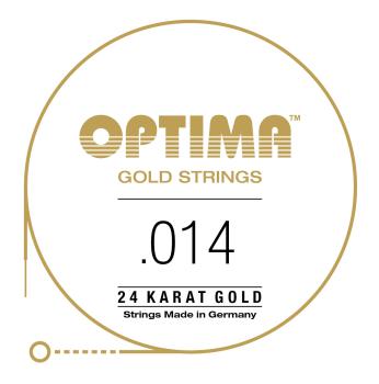 Optima Saz (Baglama) 24K Gold 7-saitig Kurzhals