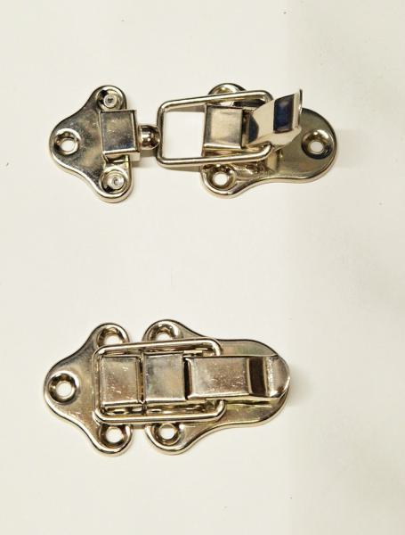 Kofferverschluss / Schnappverschluss – Nickel, robust & vielseitig