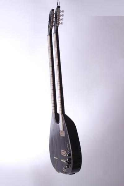 Elektro & Akustik Saz Bağlama (Double Neck) Langhals