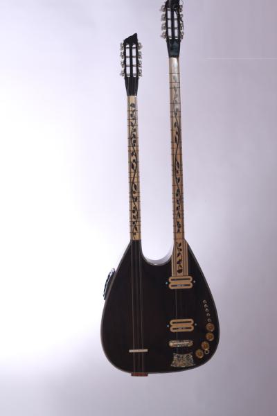 Profi Elektro & Akustik Saz Bağlama (Double Neck)