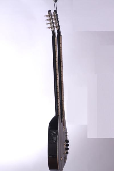 Elektro & Akustik Saz Bağlama (Double Neck) Langhals