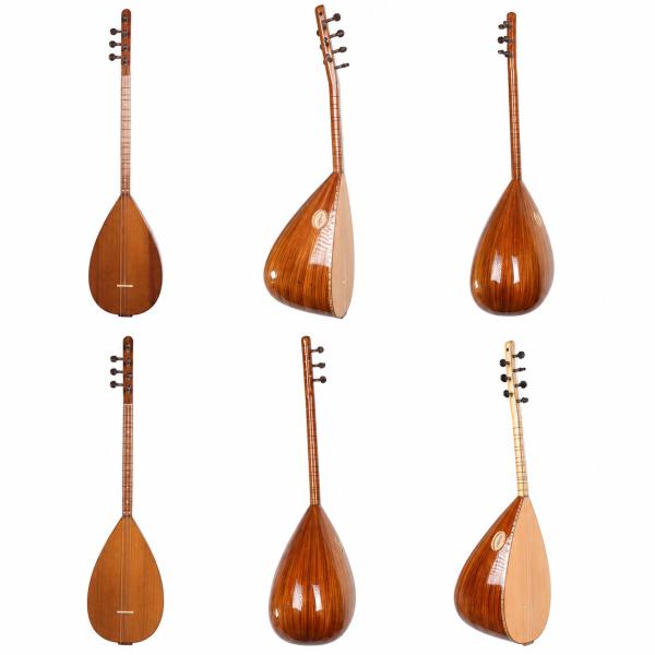 Saz Baglama aus Mahagoni