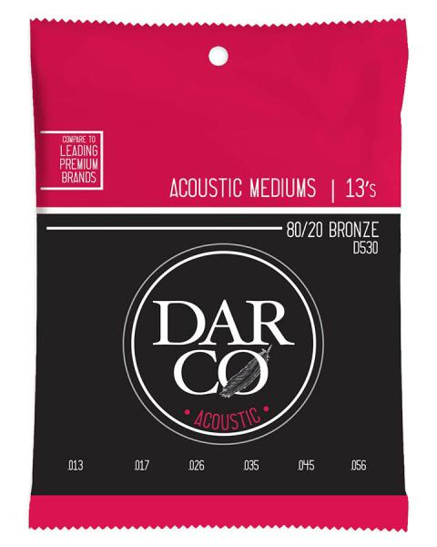 D510 Darco string set acoustic 80/20 bronze