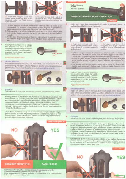 Wittner Feinstimmwirbel Kamanche