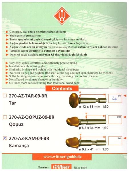 Wittner Feinstimmwirbel Kamanche