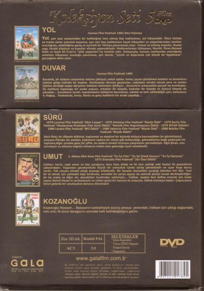Yilmaz Güney-Koleksiyon Seti DVD