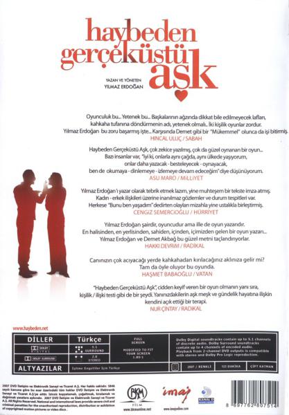 Haybeden Gercek Üstü Ask DVD