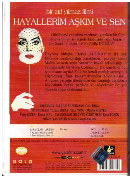 Hayalerim;Askim,Ve Sen (DVD)