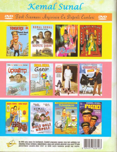 Kemal Sunal - klasikleri Seti 1 (12 DVD)