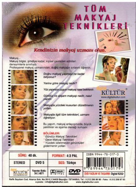 Tüm Makyaj Teknikleri (DVD)