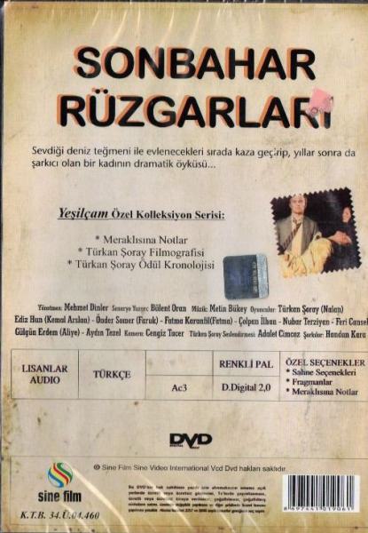 Sonbahar Rüzgarlari (DVD)