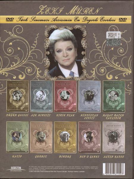 Zeki Müren (Filmleri Seti - 10 DVD)